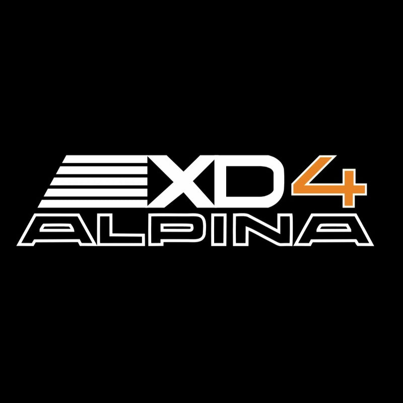 ALPINA XD4 LOGO PROJECTOT LIGHTS  (quantity 1 = 1 sets/2 door lights) Nr.07A38