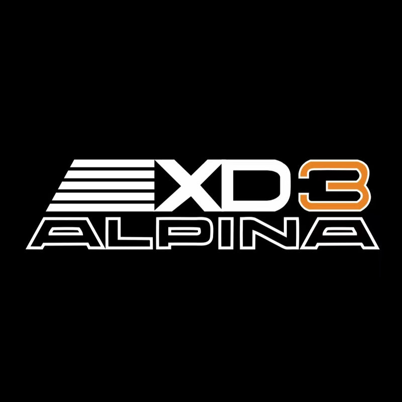 ALPINA XD3 LOGO PROJECTOT LIGHTS  (quantity 1 = 1 sets/2 door lights) Nr.07A64