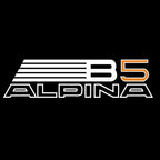 ALPINA B5   LOGO PROJECTOT LIGHTS  (quantity 1 = 1 sets/2 door lights) Nr.07A22