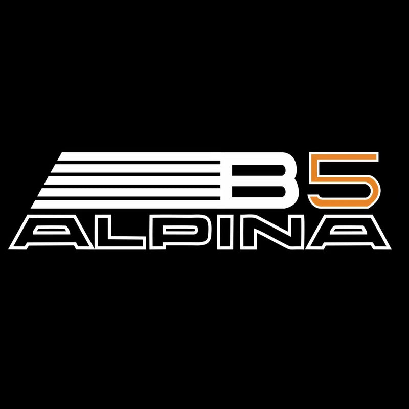 ALPINA B5   LOGO PROJECTOT LIGHTS  (quantity 1 = 1 sets/2 door lights) Nr.07A22