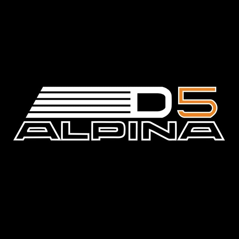 ALPINA D5 LOGO PROJECTOT LIGHTS  (quantity 1 = 1 sets/2 door lights) Nr.07A18）