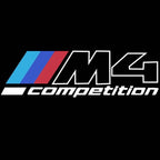 BMW M3 LOGO PROJECTOT LIGHTS Nr.24 (quantità 1 = 1 set/2 luci porta)