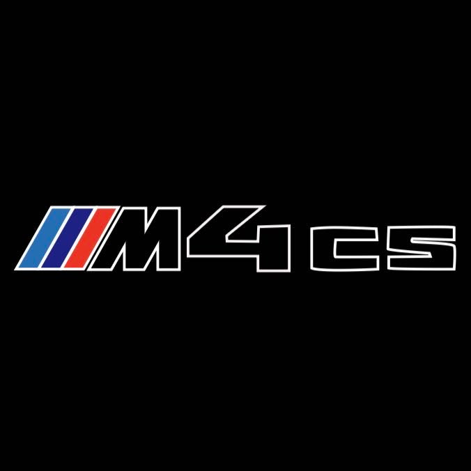 BMW M3 LOGO PROJECTOT LIGHTS Nr.24 (Menge 1 = 1 Sets/2 Türleuchten)