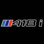 BMW M3 LOGO PROJECTOT LIGHTS Nr.24 (Menge 1 = 1 Sets/2 Türleuchten)