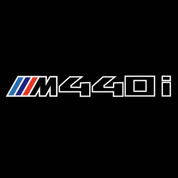 LUCES DE PROYECTOR DEL LOGOTIPO BMW M3 Nr.24 (cantidad 1 = 1 juegos / 2 luces de puerta)