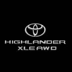 Toyota LOGO PROJECROTR LIGHTS Nr.02 (cantidad 1 = 1 juego/2 luces de puerta)