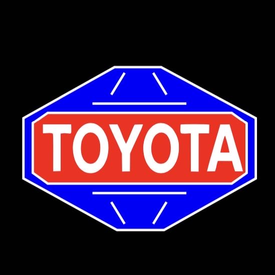 Toyota LOGO PROJECROTR LIGHTS Nr.02 (cantidad 1 = 1 juego/2 luces de puerta)