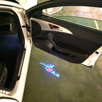 AUDI  A3 LOGO PROJECTOT LIGHTS  (quantity 1 = 2 Logo Films /2 door lights）Nr.12B74