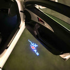 AUDI  A3 LOGO PROJECTOT LIGHTS  (quantity 1 = 2 Logo Films /2 door lights）Nr.12B74