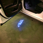 AUDI LOGO PROJECTOT LIGHTS Nr.120 (Menge 1 = 2 Logofolien /2 Türleuchten)