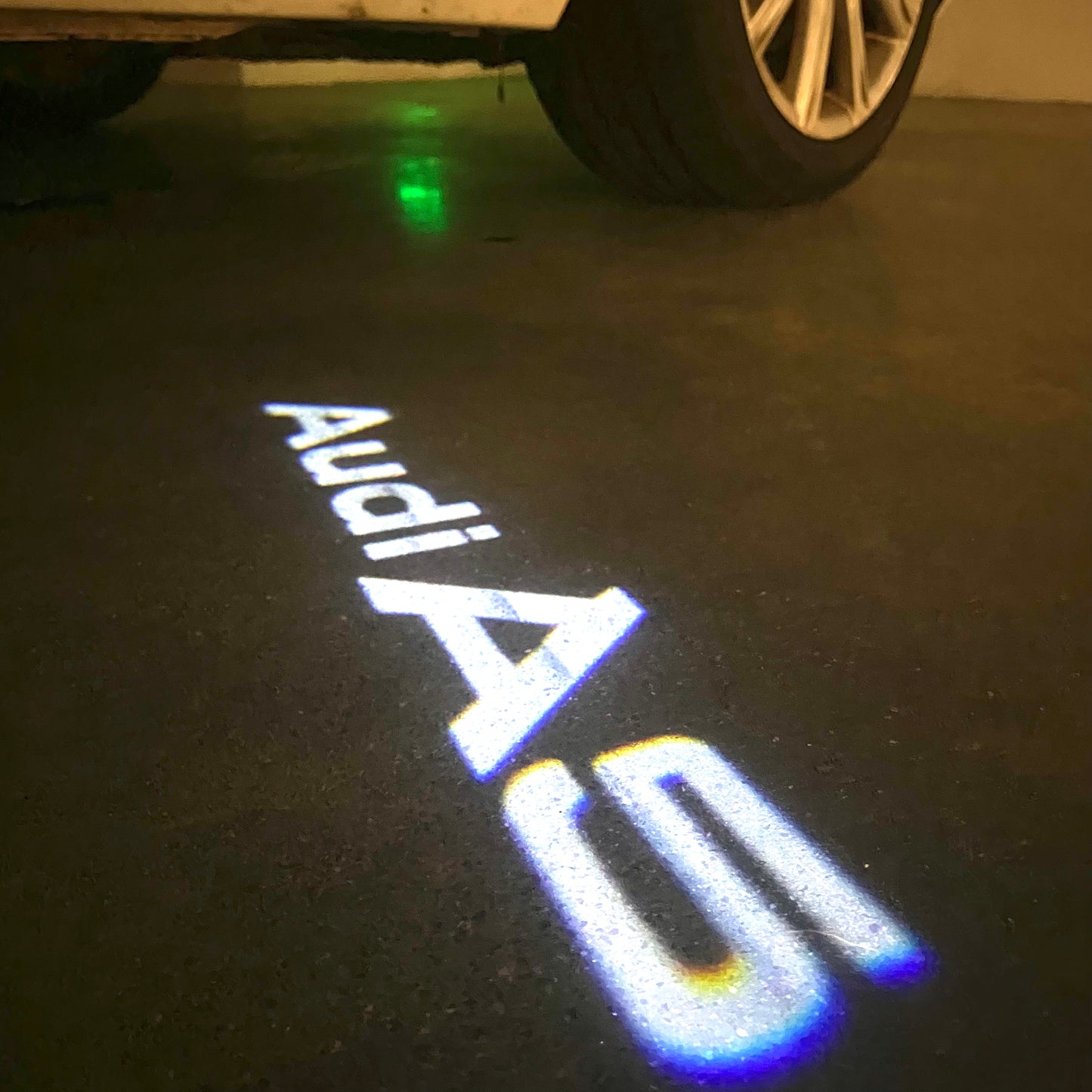 AUDI LOGO PROJECT LIGHTS Nr.120 (quantità 1= 2 Logo Films /2 porta luci）