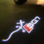 AUDI LOGO PROJECT LIGHTS Nr.120 (quantità 1= 2 Logo Films /2 porta luci）
