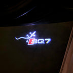 AUDI LOGO PROJECT LIGHTS Nr.120 (quantità 1= 2 Logo Films /2 porta luci）