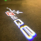 AUDI LOGO PROJECT LIGHTS Nr.120 (quantità 1= 2 Logo Films /2 porta luci）