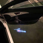 AUDI LOGO PROJECT LIGHTS Nr.120 (quantità 1= 2 Logo Films /2 porta luci）
