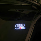 AUDI LOGO PROJECT LIGHTS Nr.120 (quantità 1= 2 Logo Films /2 porta luci）
