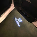 CADILLAC ORIGINAL LOGO PROJECTOT LIGHTS Nr.9772 (quantity 1 = 2 Logo Films /2 door lights）