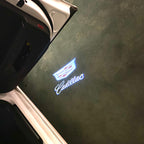 CADILLAC ORIGINAL LOGO PROJECTOT LIGHTS Nr.9748 (quantity 1 = 2 Logo Films /2 door lights）