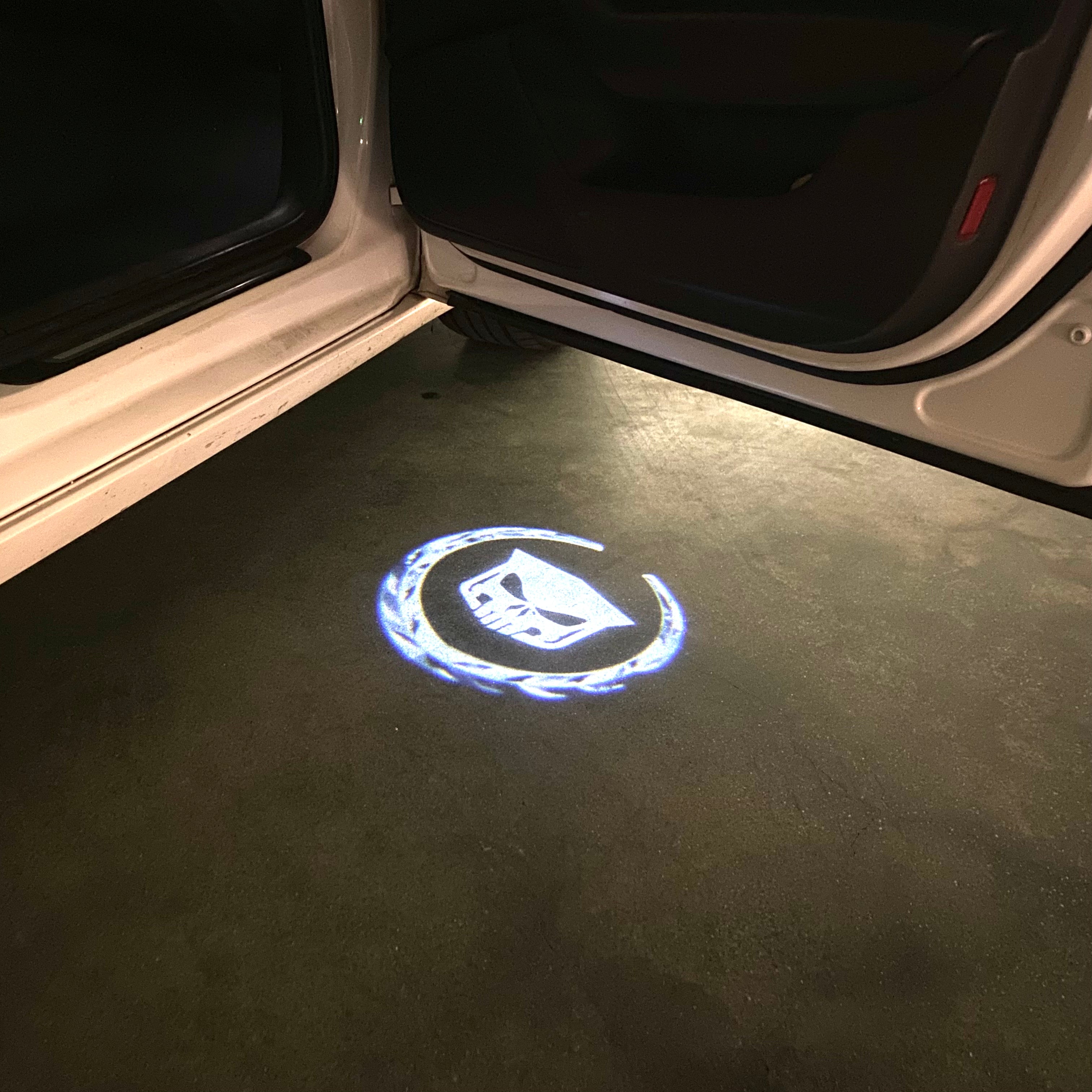 AUDI LOGO PROJECTOT LIGHTS Nr.19 (quantità 1 = 2 Logo Films /2 luci porta)