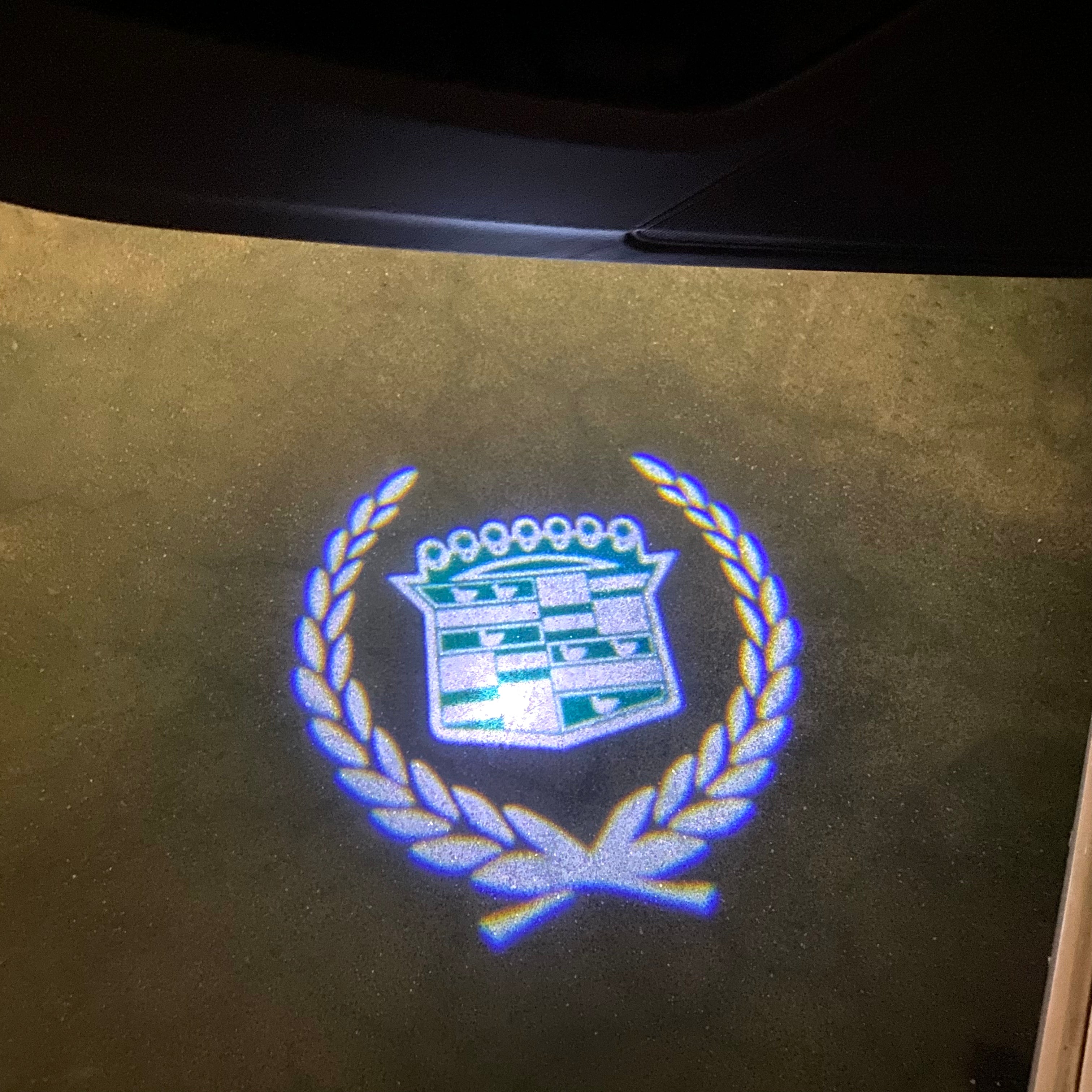 AUDI LOGO PROJECTOT LIGHTS Nr.19 (quantità 1 = 2 Logo Films /2 luci porta)