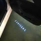 CADILLAC ORIGINAL LOGO PROJECTOT LIGHTS Nr.9749 (quantity 1 = 2 Logo Films /2 door lights）