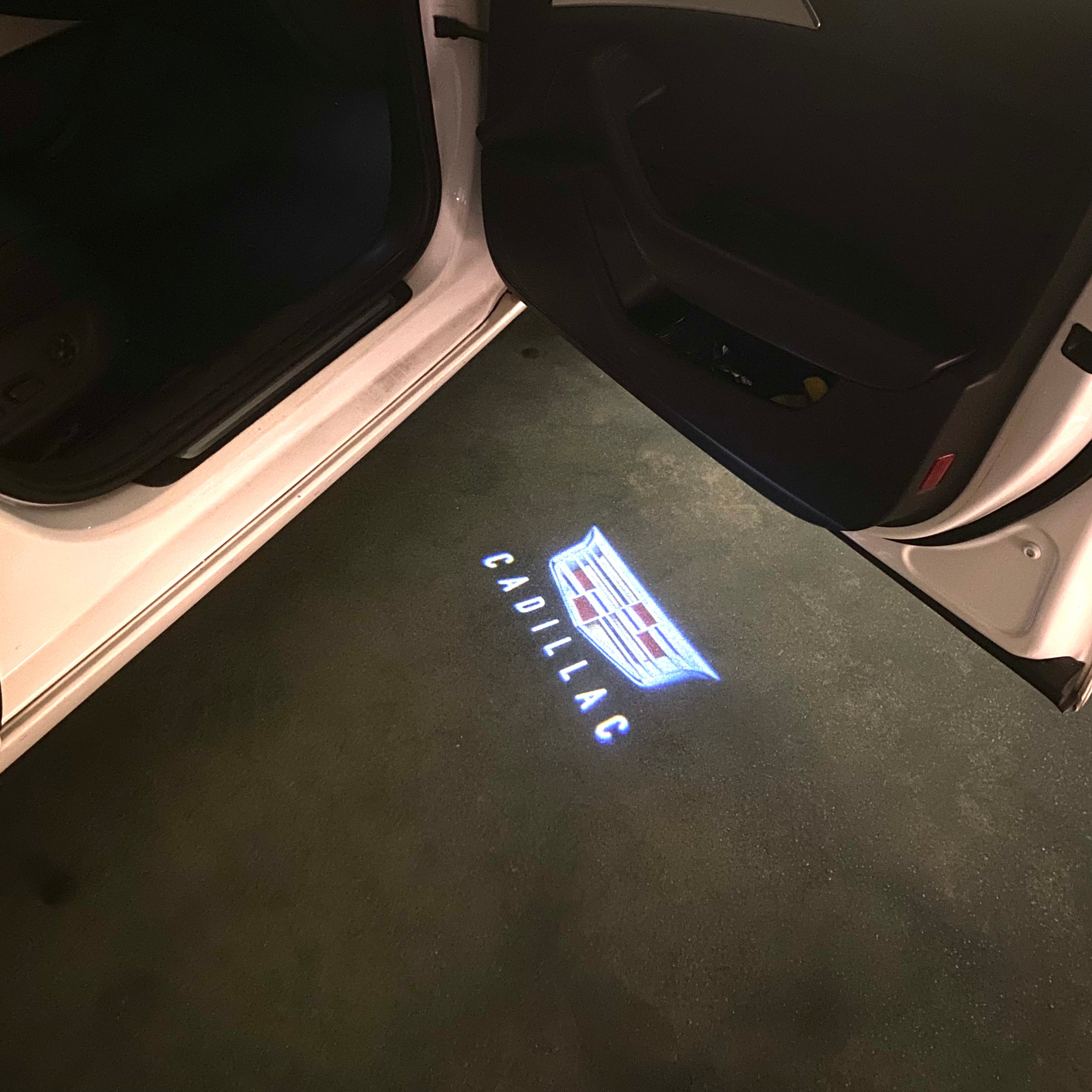 AUDI LOGO PROJECTOT LIGHTS Nr.19 (quantità 1 = 2 Logo Films /2 luci porta)