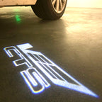 CADILLAC CTS LOGO PROJECTOT LIGHTS Nr.9761 (quantity 1 = 2 Logo Films /2 door lights）