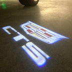 AUDI LOGO PROJECTOT LIGHTS Nr.19 (quantité 1 = 2 Logo Films /2 feux de porte)
