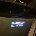 AUDI LOGO PROJECTOT LIGHTS Nr.19 (الكمية 1 = 2 Logo Films /2 أضواء الباب)