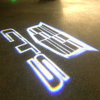 AUDI LOGO PROJECTOT LIGHTS Nr.19 (quantité 1 = 2 Logo Films /2 feux de porte)
