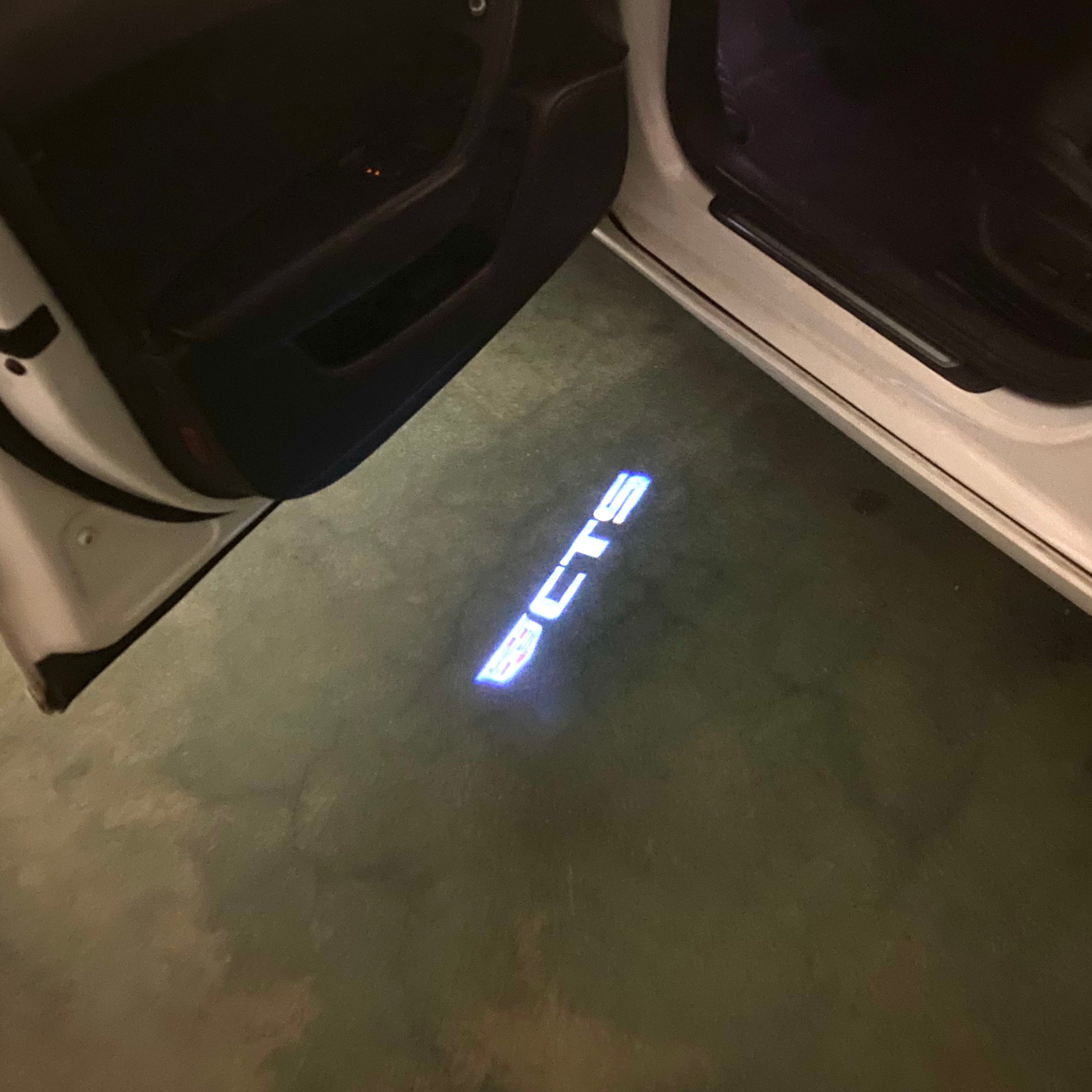 AUDI LOGO PROJECTOT LIGHTS Nr.19 (quantità 1 = 2 Logo Films /2 luci porta)