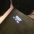 CADILLAC CT5 LOGO PROJECTOT LIGHTS Nr.9738 (quantity 1 = 2 Logo Films /2 door lights）