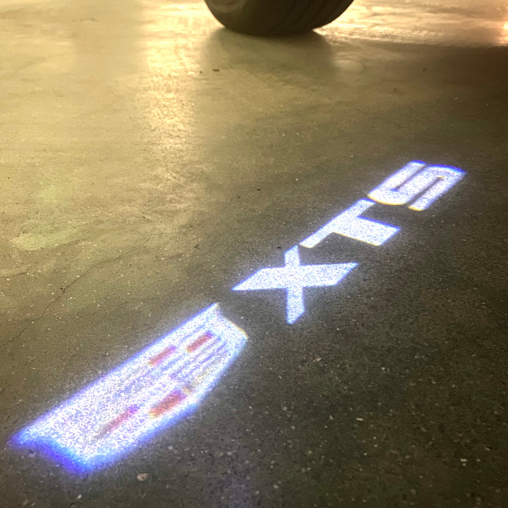 AUDI LOGO PROJECTOT LIGHTS Nr.19 (quantité 1 = 2 Logo Films /2 feux de porte)