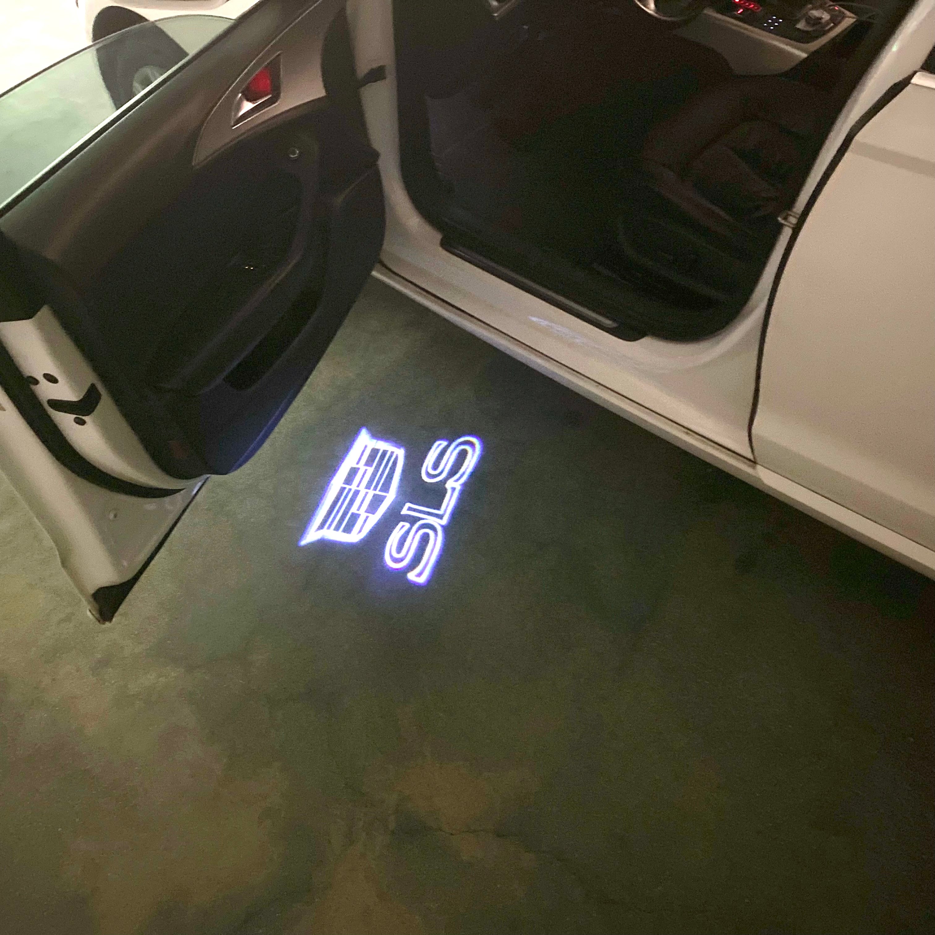 AUDI LOGO PROJECTOT LIGHTS Nr.19 (quantità 1 = 2 Logo Films /2 luci porta)