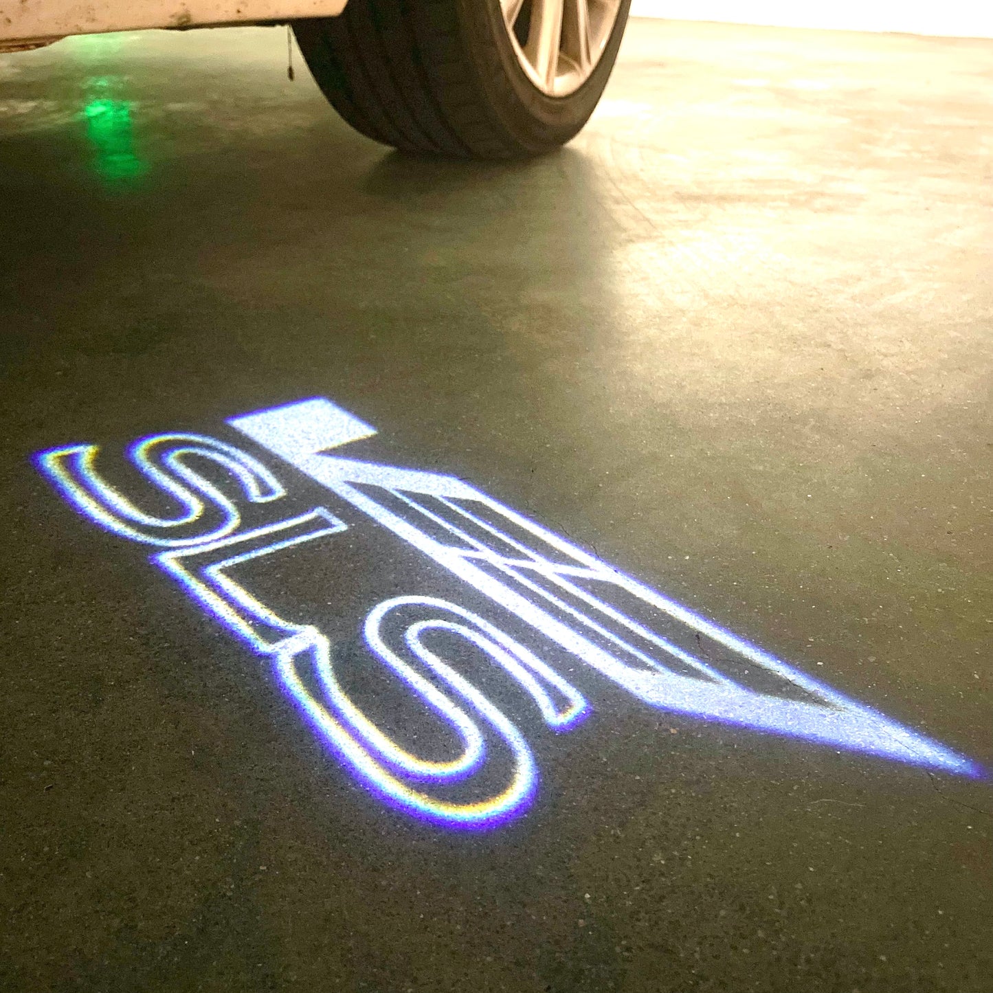 AUDI LOGO PROJECTOT LIGHTS Nr.19 (Menge 1 = 2 Logo Folien /2 Türleuchten)