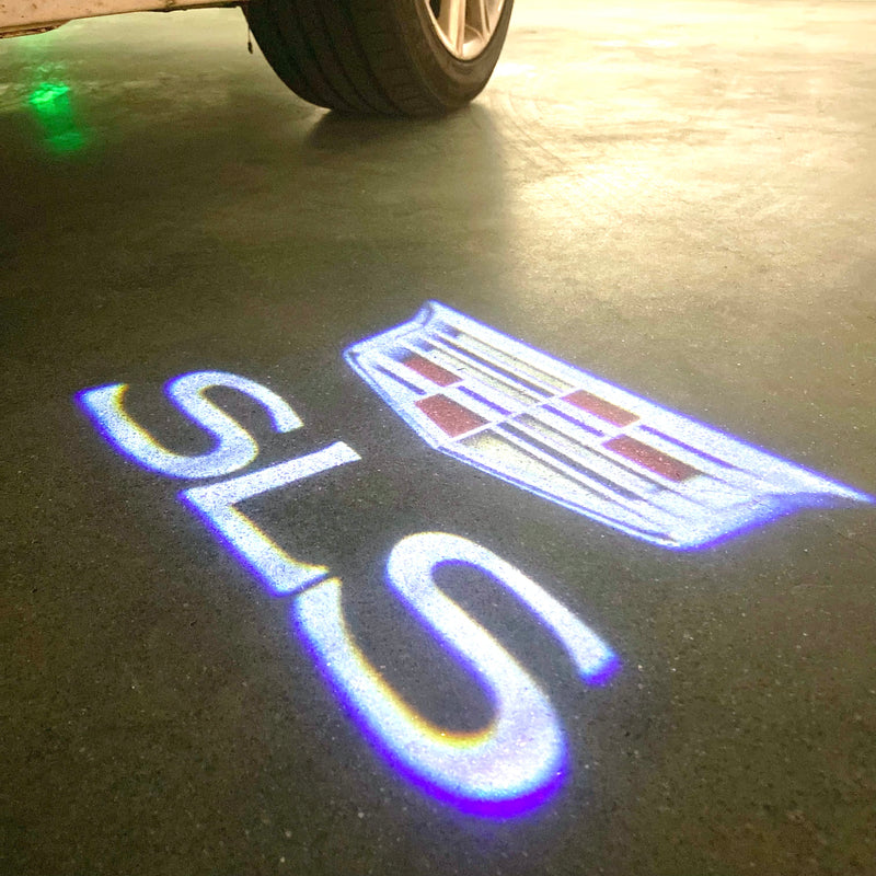 AUDI LOGO PROJECTOT LIGHTS Nr.19 (cantidad 1 = 2 películas con logotipo /2 luces de puerta)