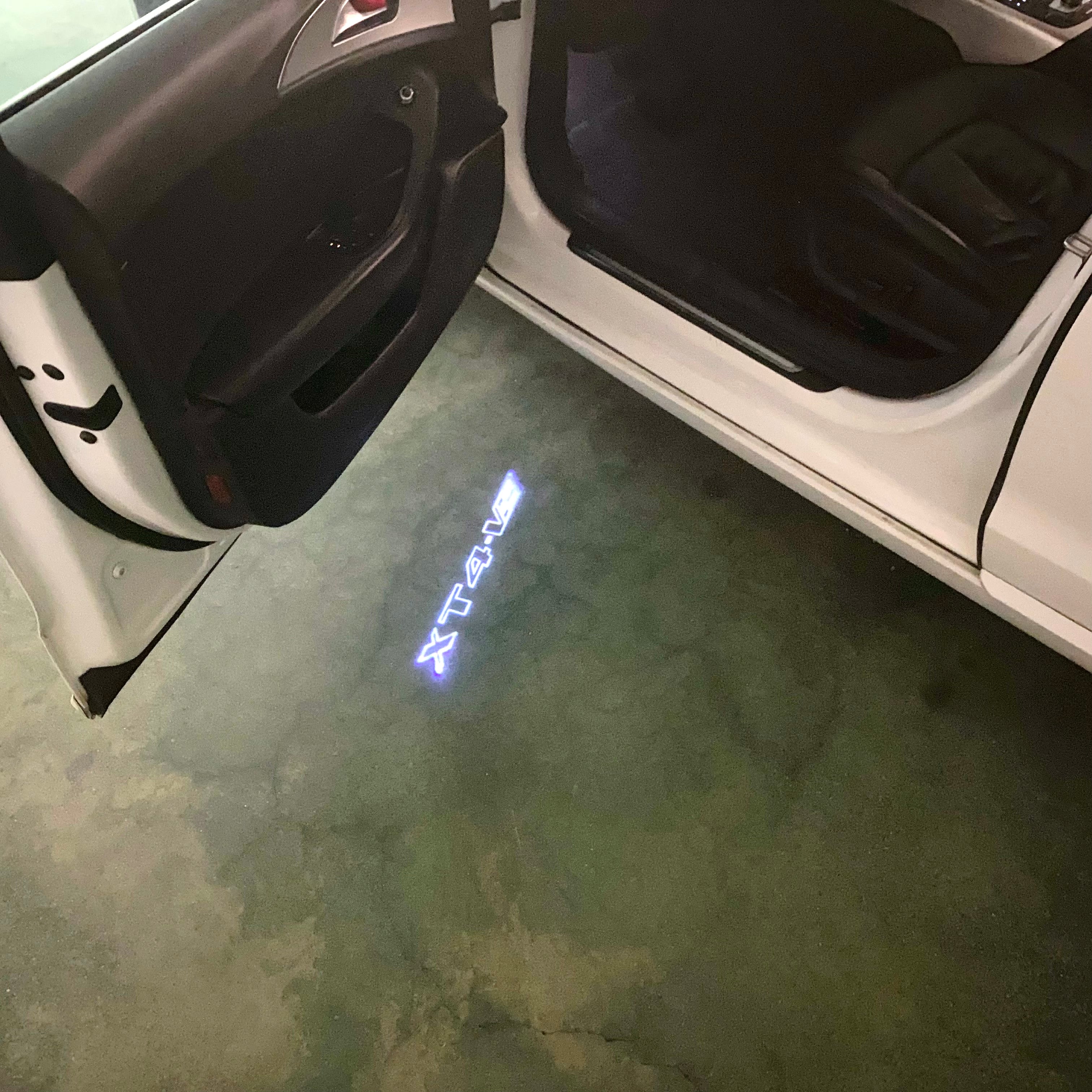 AUDI LOGO PROJECTOT LIGHTS Nr.19 (quantità 1 = 2 Logo Films /2 luci porta)