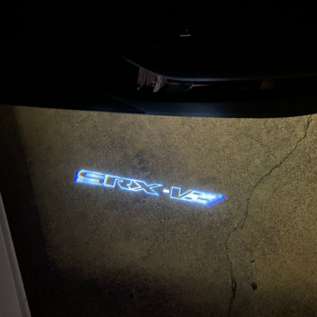 AUDI LOGO PROJECTOT LIGHTS Nr.19 (quantité 1 = 2 Logo Films /2 feux de porte)