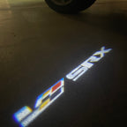 AUDI LOGO PROJECTOT LIGHTS Nr.19 (quantité 1 = 2 Logo Films /2 feux de porte)