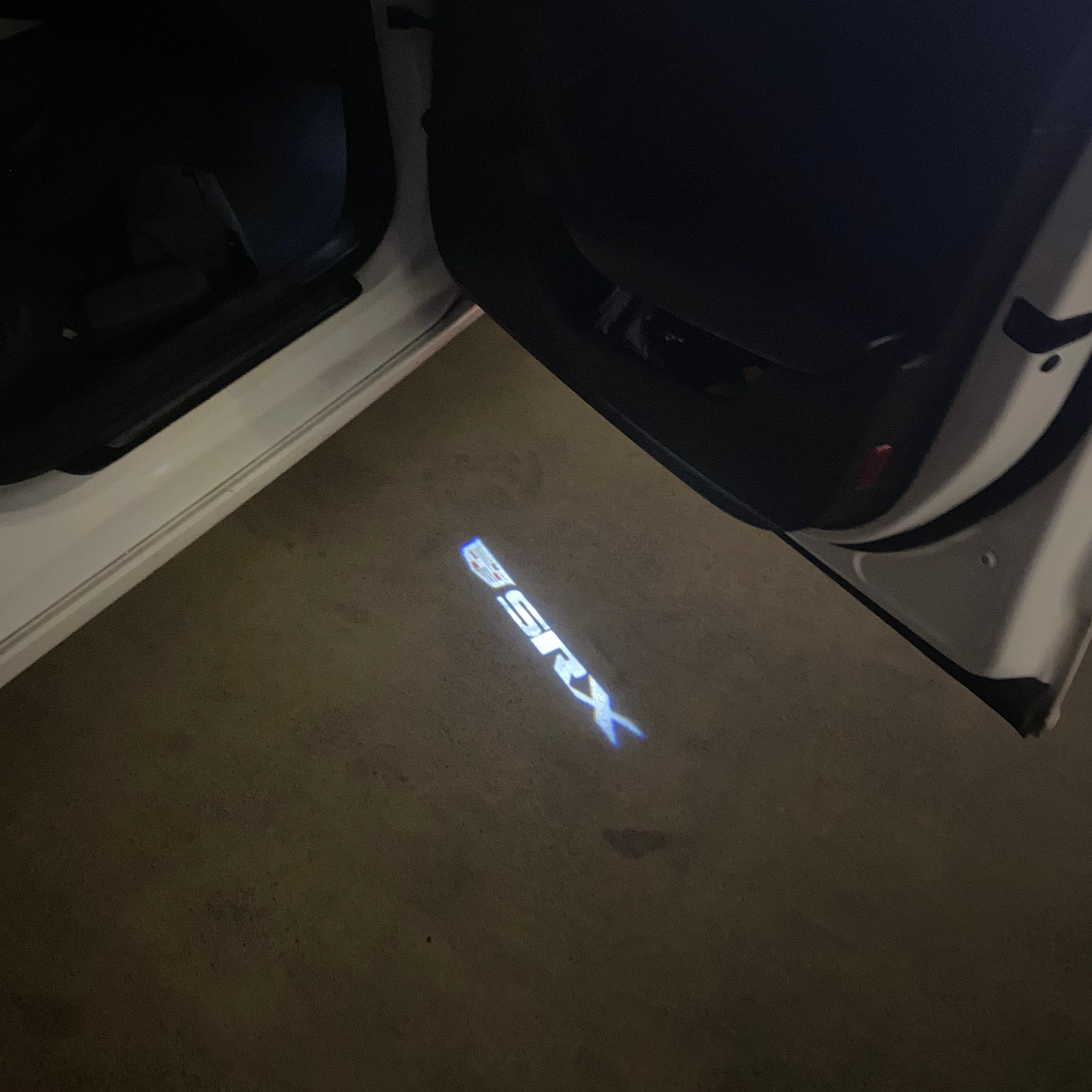 AUDI LOGO PROJECTOT LIGHTS Nr.19 (quantità 1 = 2 Logo Films /2 luci porta)