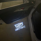 AUDI LOGO PROJECTOT LIGHTS Nr.19 (Menge 1 = 2 Logo Folien /2 Türleuchten)