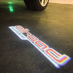 LUCI PROJECTOT LOGO AUDI Nr.297 (quantità 1 = 2 Pellicole Logo / 2 luci porta）