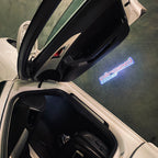 LUCI PROJECTOT LOGO AUDI Nr.297 (quantità 1 = 2 Pellicole Logo / 2 luci porta）