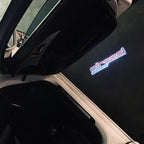 LUCI PROJECTOT LOGO AUDI Nr.297 (quantità 1 = 2 Pellicole Logo / 2 luci porta）