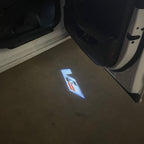 CADILLAC V  SERIES LOGO PROJECTOT LIGHTS Nr.9773 (quantity 1 = 2 Logo Films /2 door lights）