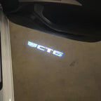 AUDI LOGO PROJECTOT LIGHTS Nr.19 (Menge 1 = 2 Logo Folien /2 Türleuchten)