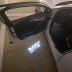 AUDI LOGO PROJECTOT LIGHTS Nr.19 (quantité 1 = 2 Logo Films /2 feux de porte)