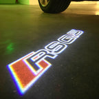AUDI LOGO PROJECT LIGHTS Nr.120 (quantità 1= 2 Logo Films /2 porta luci）