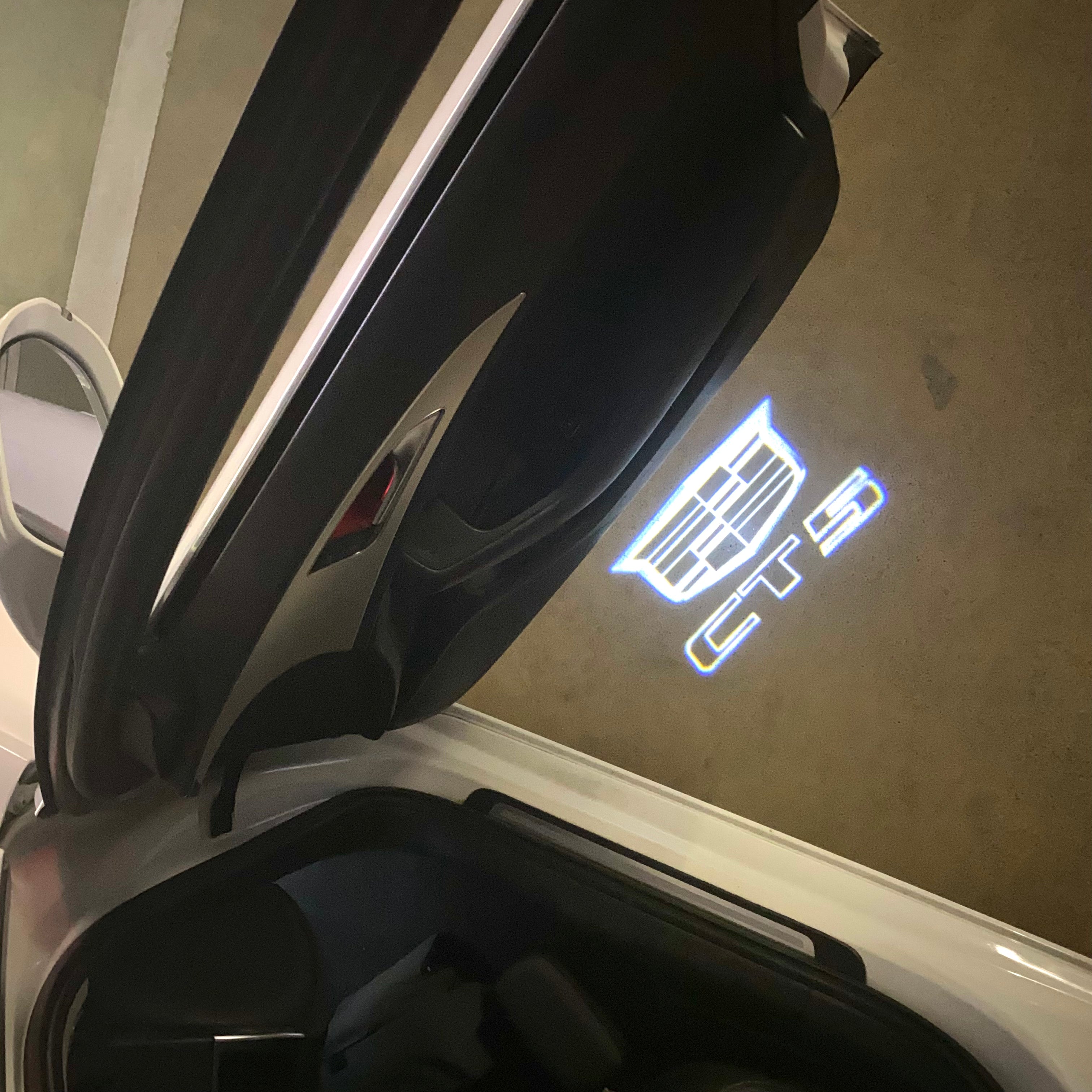 AUDI LOGO PROJECTOT LIGHTS Nr.19 (quantità 1 = 2 Logo Films /2 luci porta)