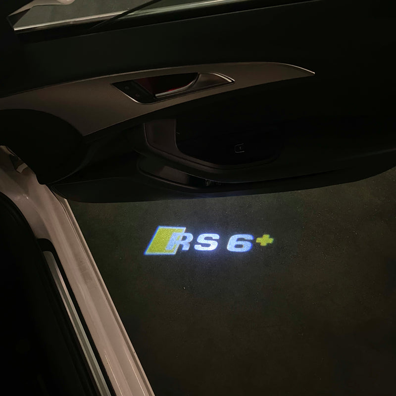 AUDI LOGO PROJECTOT LIGHTS Nr.46 (cantidad 1 = 2 Logo Films /2 luces de puerta)